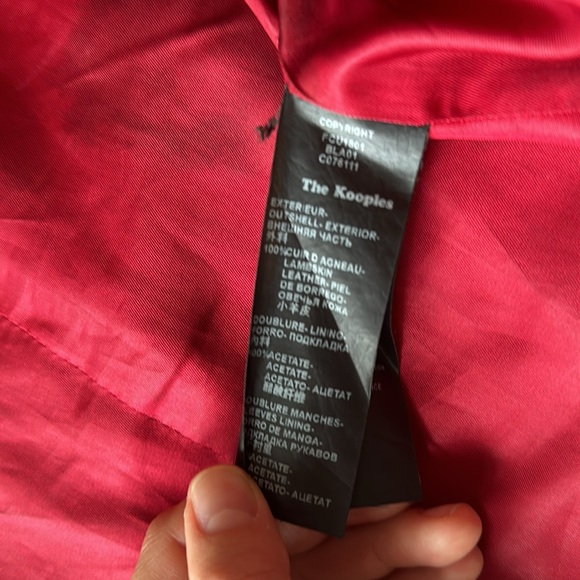 The Kooples Leather Moto Jacket - Picture 9 of 10